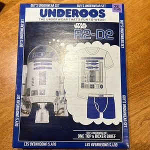 Underoos R2D2 Star Wars men’s underwear set